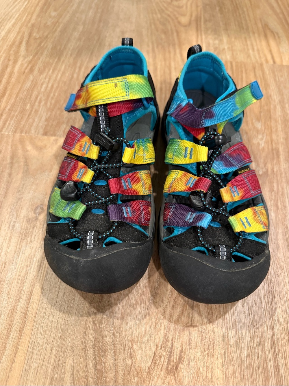 Keen Kids Newport H2 Rainbow Tie-Dye Sandals